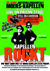 Werbeplakat für die Veranstaltung "Kapellen Rockt"